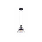Smyth 1 Light 10.5 inch Mini Pendant Ceiling Light P960FB1 - Orvon Lighting