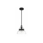 Smyth 1 Light 10.5 inch Mini Pendant Ceiling Light P960FB1 - Orvon Lighting