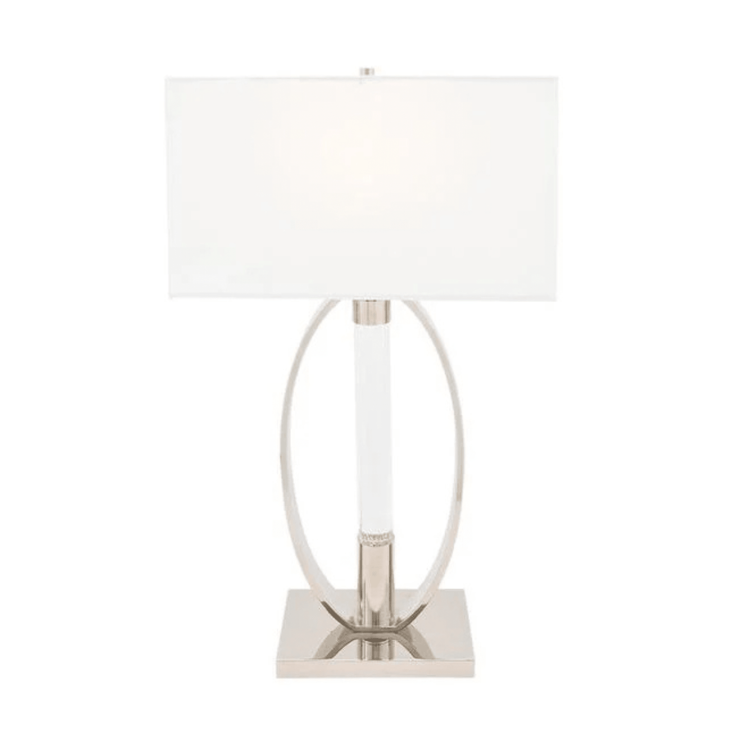 Sparkling Crystal & Chrome Table Lamp 2 Light - Orvon Lighting