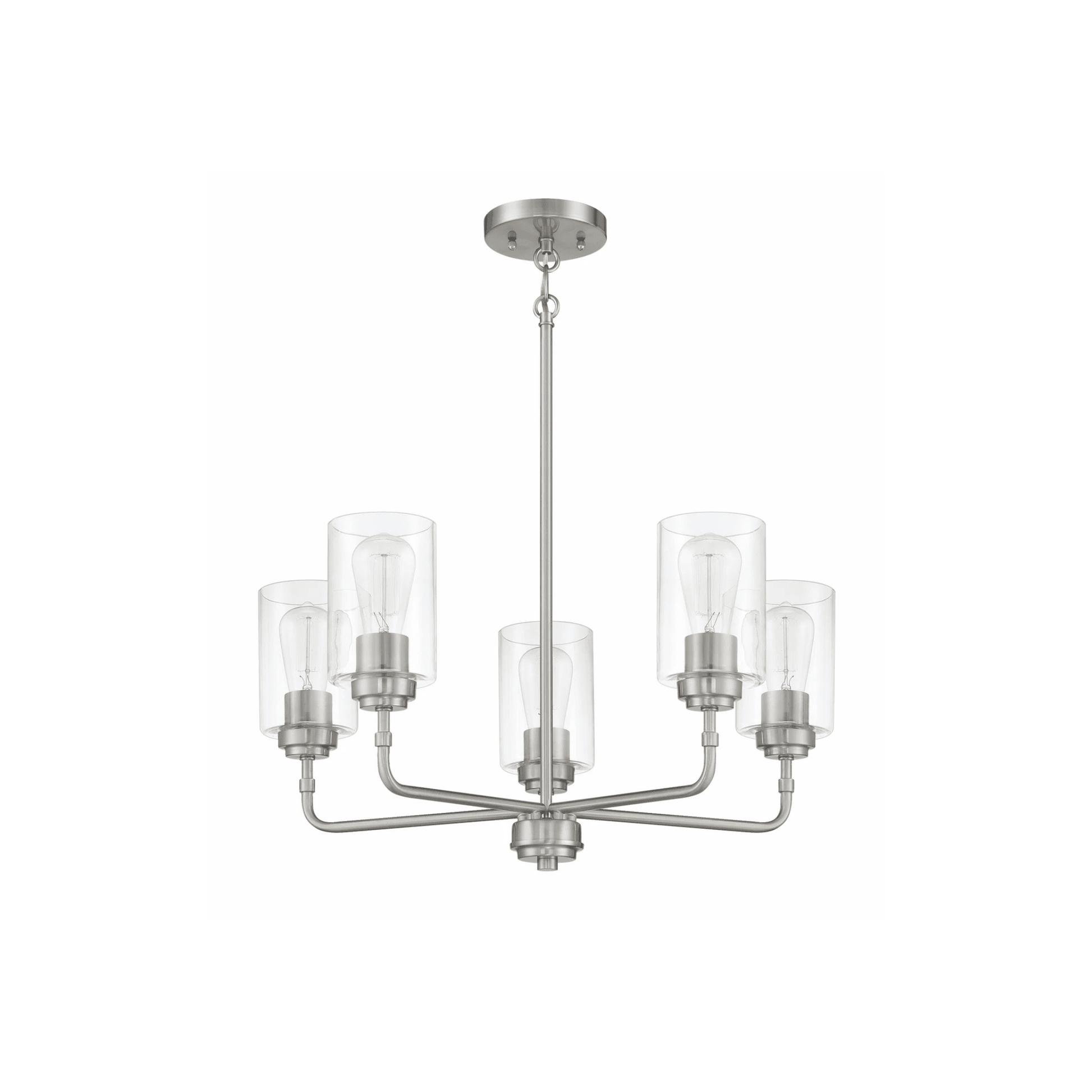 Stowe 5 Light 23 inch Chandelier Ceiling Light - Orvon Lighting