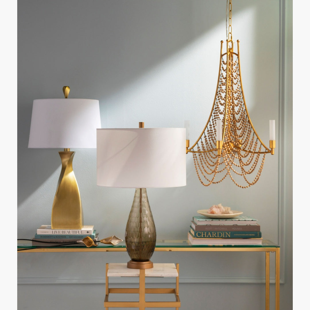 Surya Hawes 19.5" L × 19.5" W × 25.5" H Chandelier – Default Title additional view