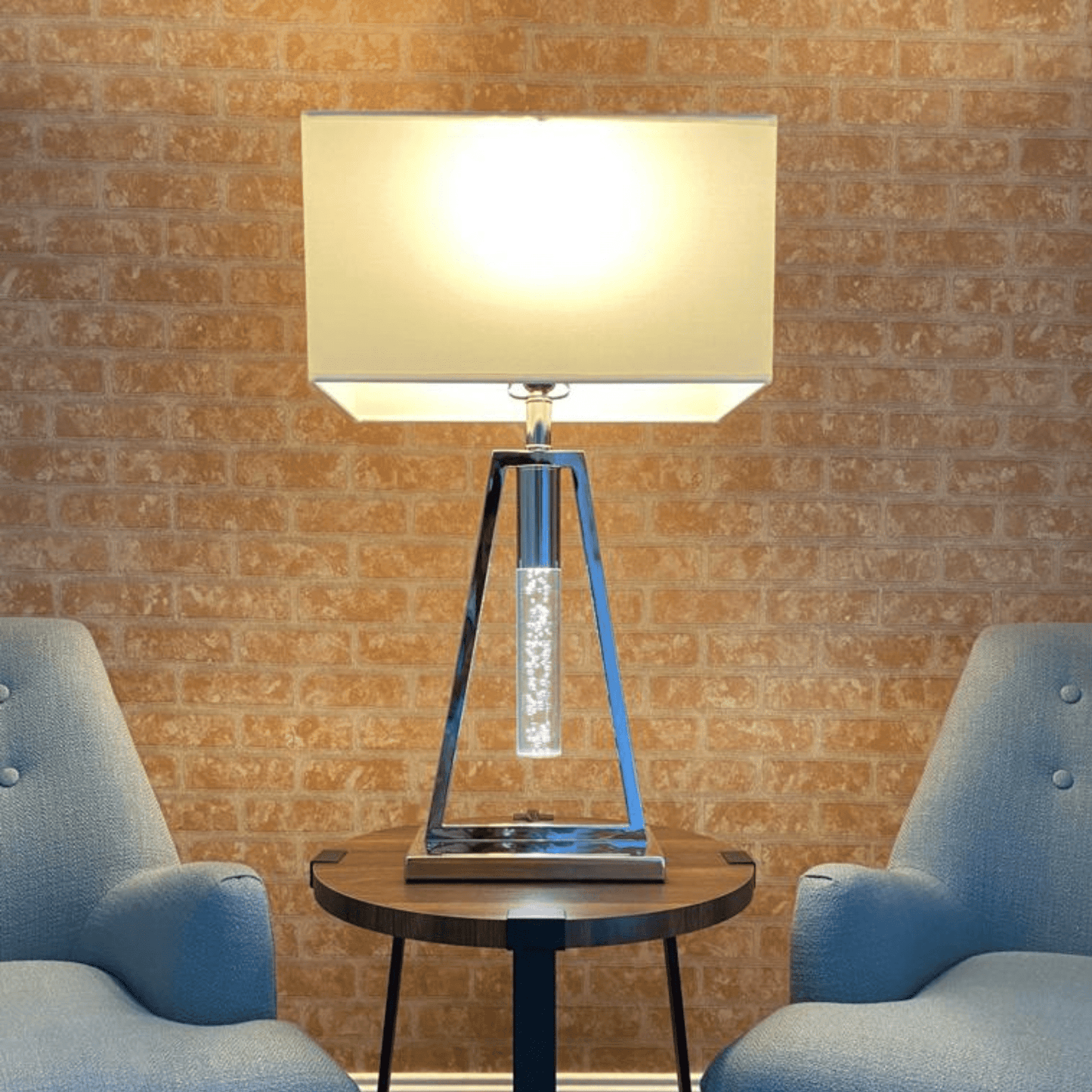 Table Lamp Night Light With Crystal tube - Orvon Lighting