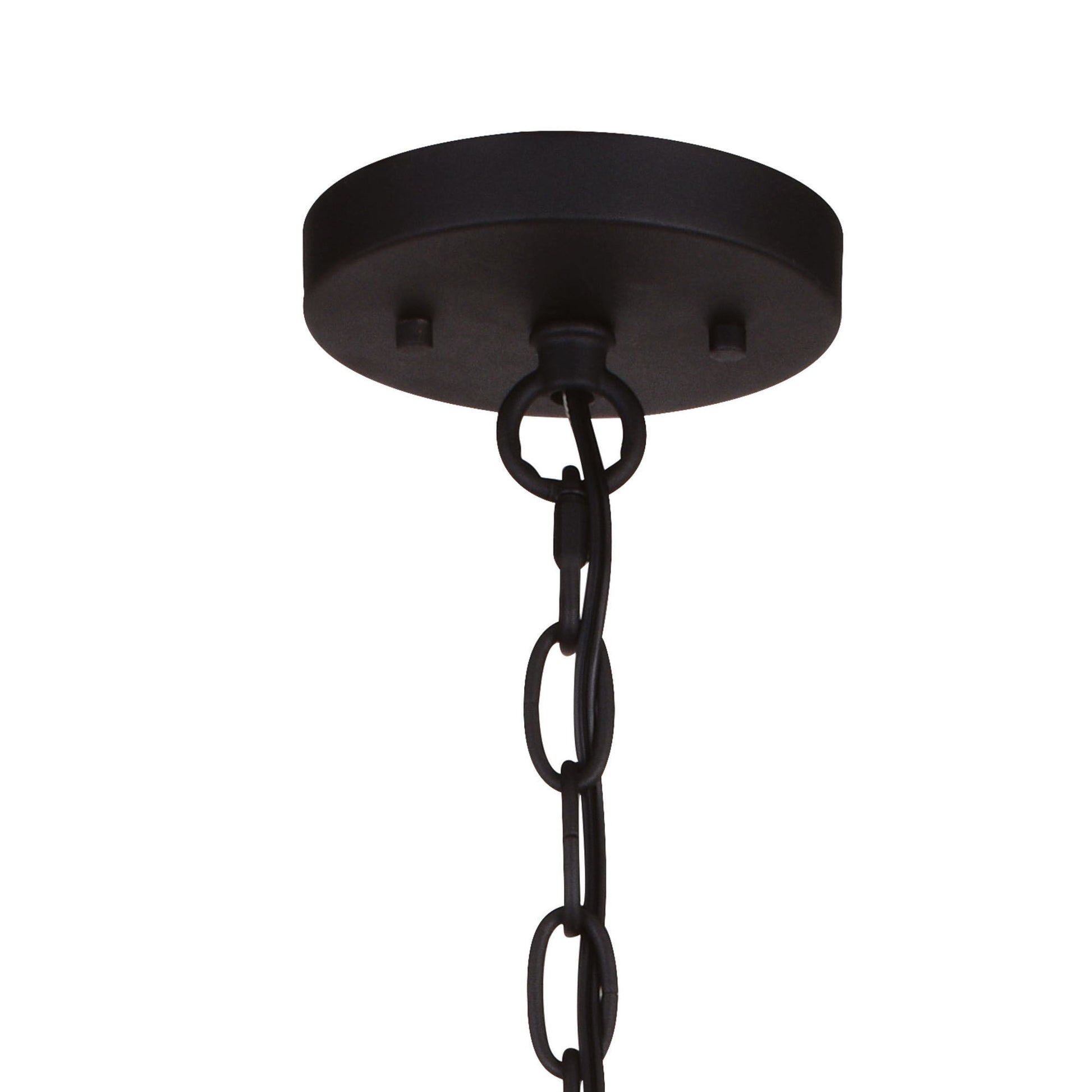 Taylor 24 - in. 4 Light Pendant Textured Black and Ash Gray - Orvon Lighting