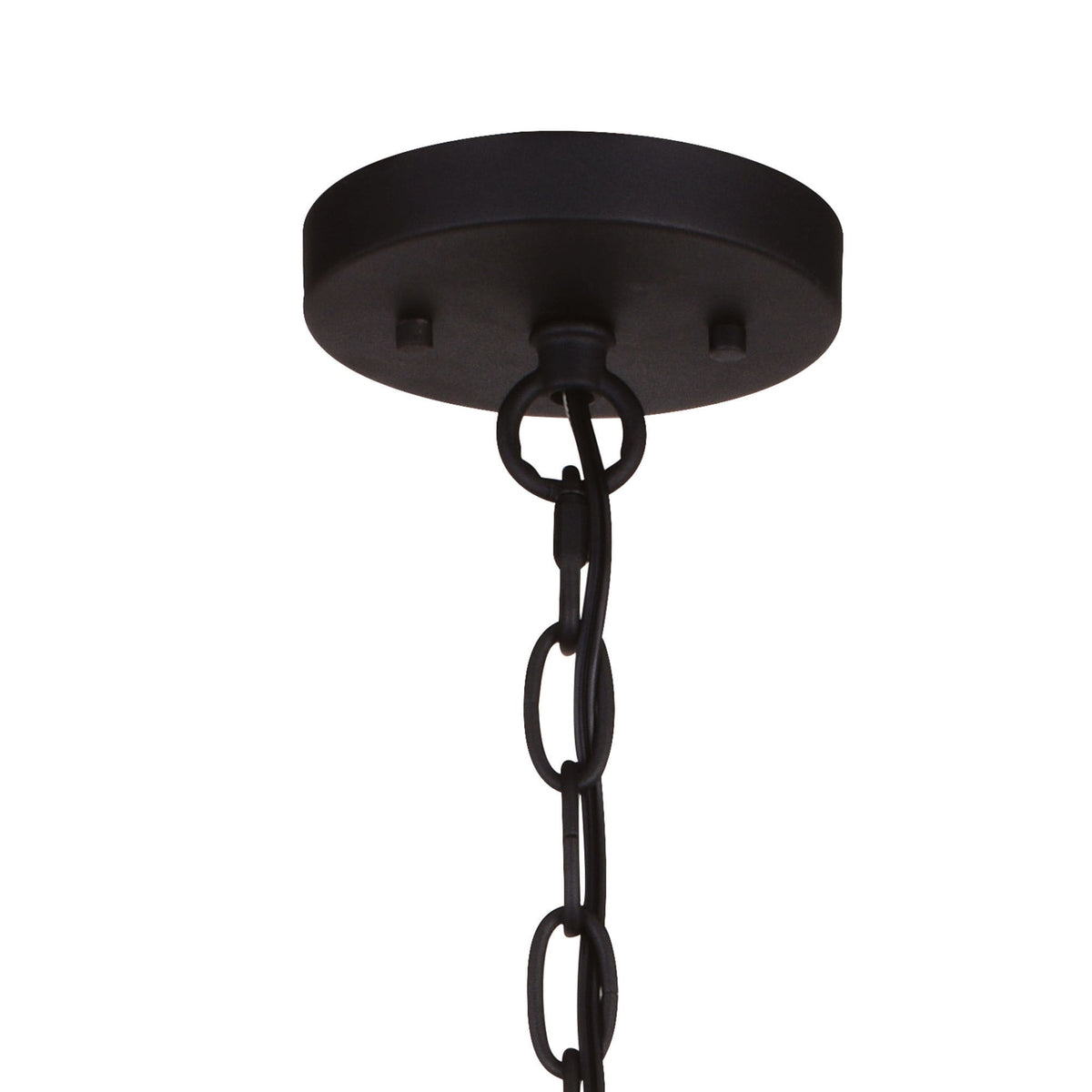 Taylor 24 - in. 4 Light Pendant Textured Black and Ash Gray - Orvon Lighting