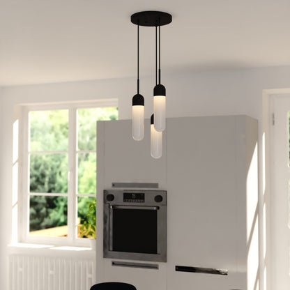 Thalia 10 - in. 3 Light Pendant - Orvon Lighting