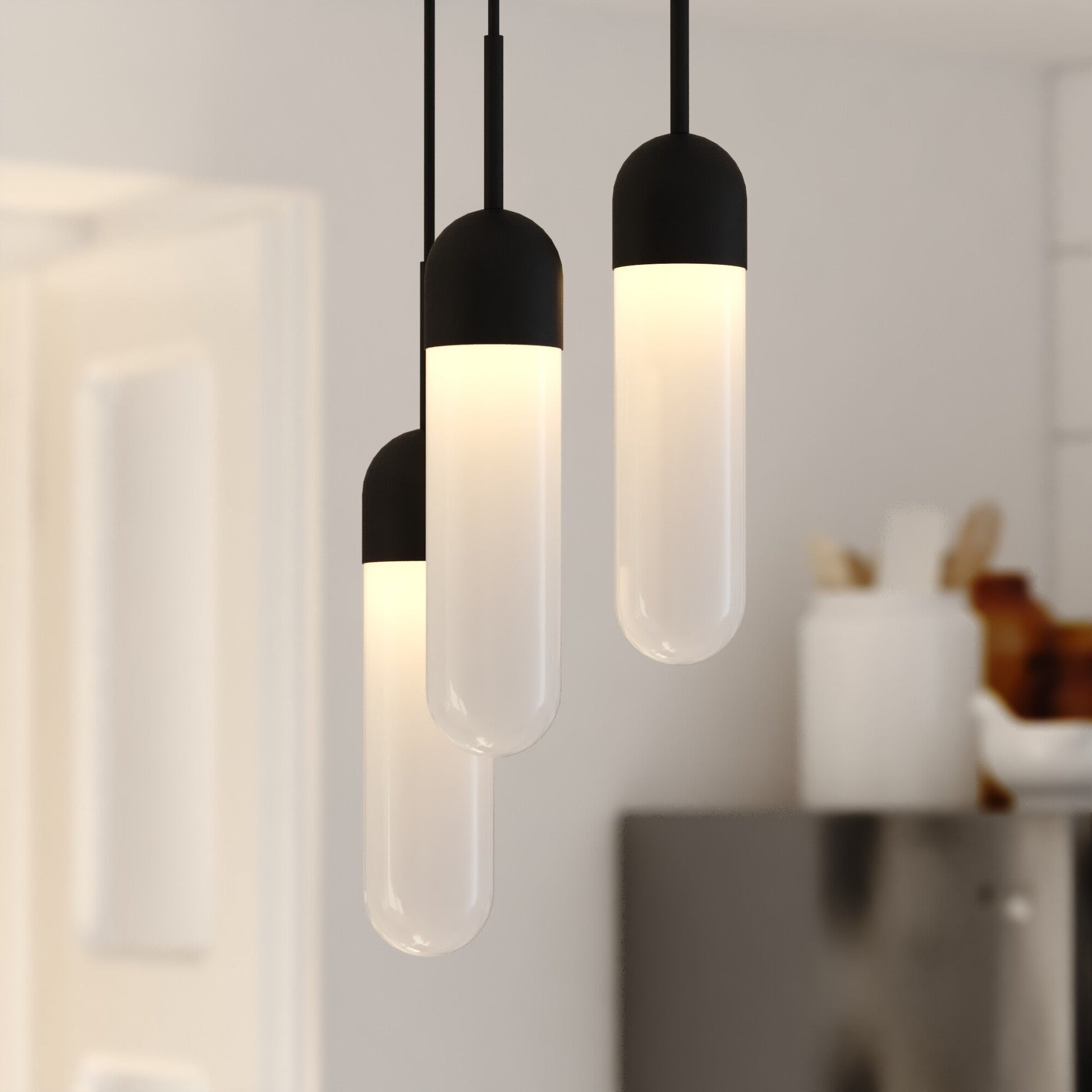 Thalia 10 - in. 3 Light Pendant - Orvon Lighting