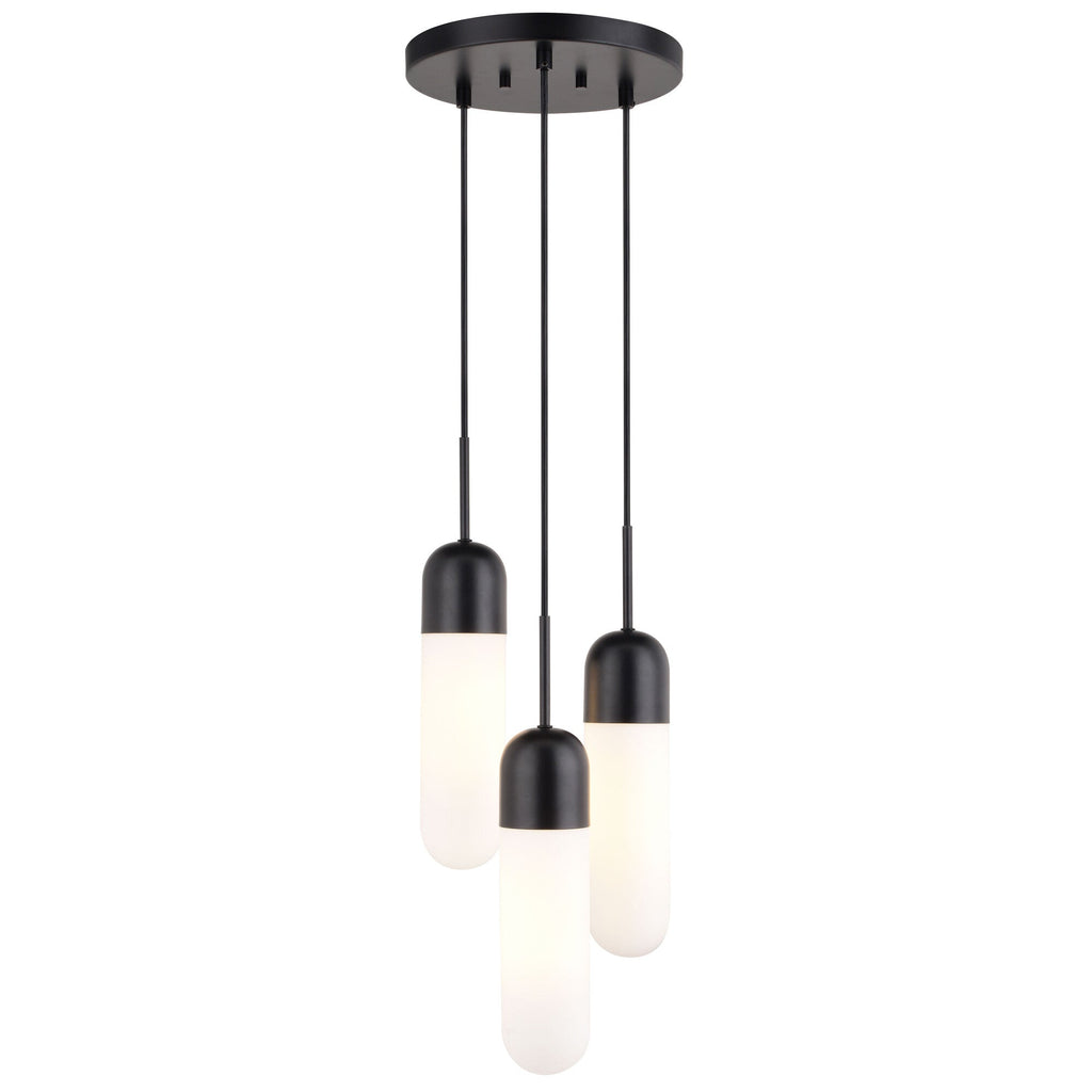 Thalia 10 - in. 3 Light Pendant - Orvon Lighting
