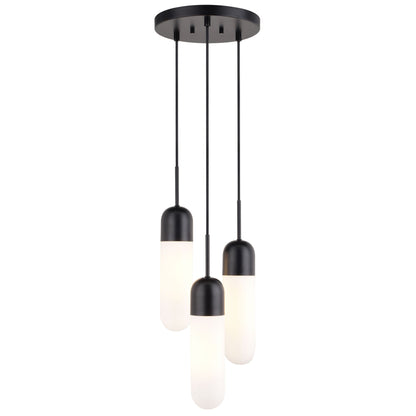 Thalia 10 - in. 3 Light Pendant - Orvon Lighting