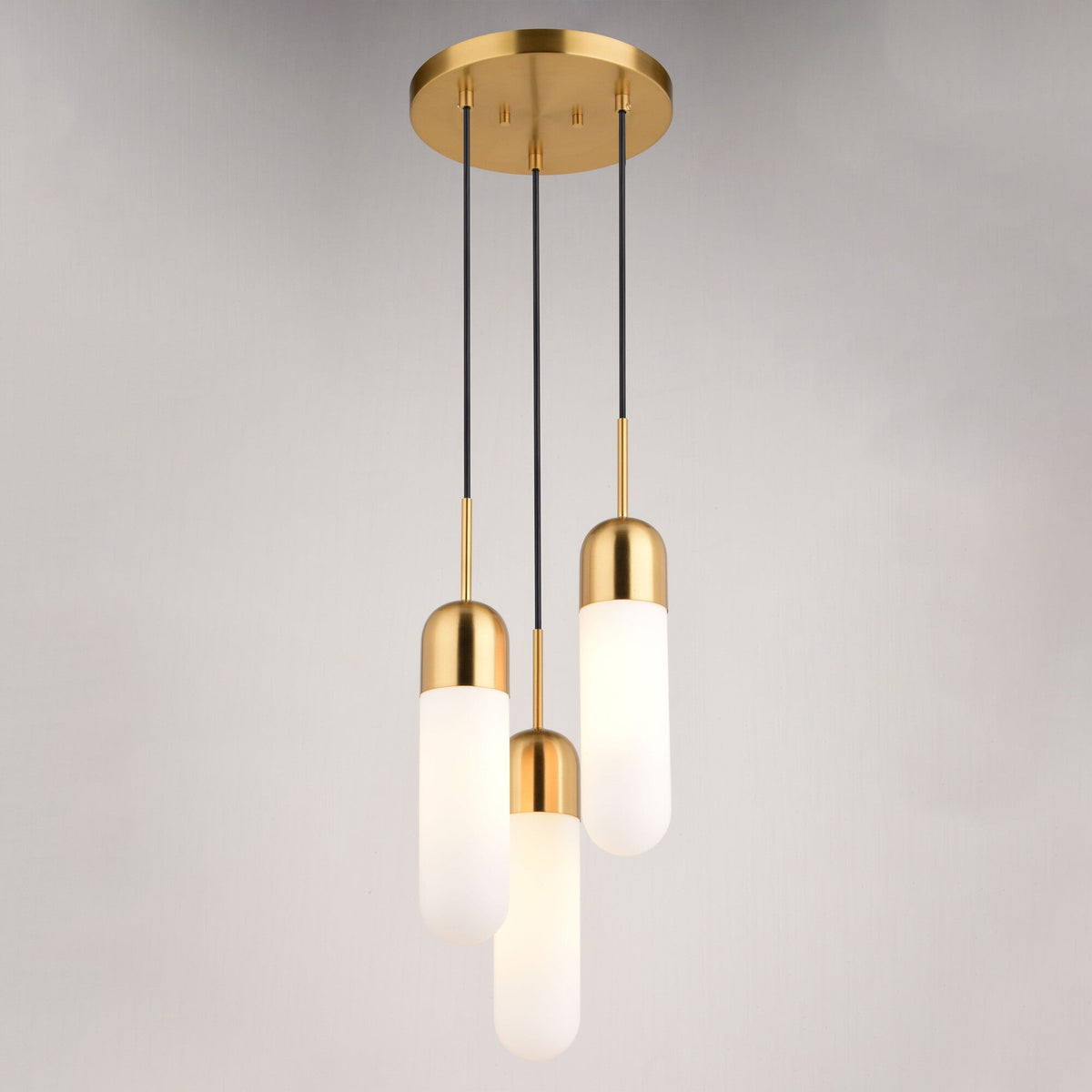 Thalia 10 - in. 3 Light Pendant - Orvon Lighting