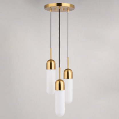 Thalia 10 - in. 3 Light Pendant - Orvon Lighting