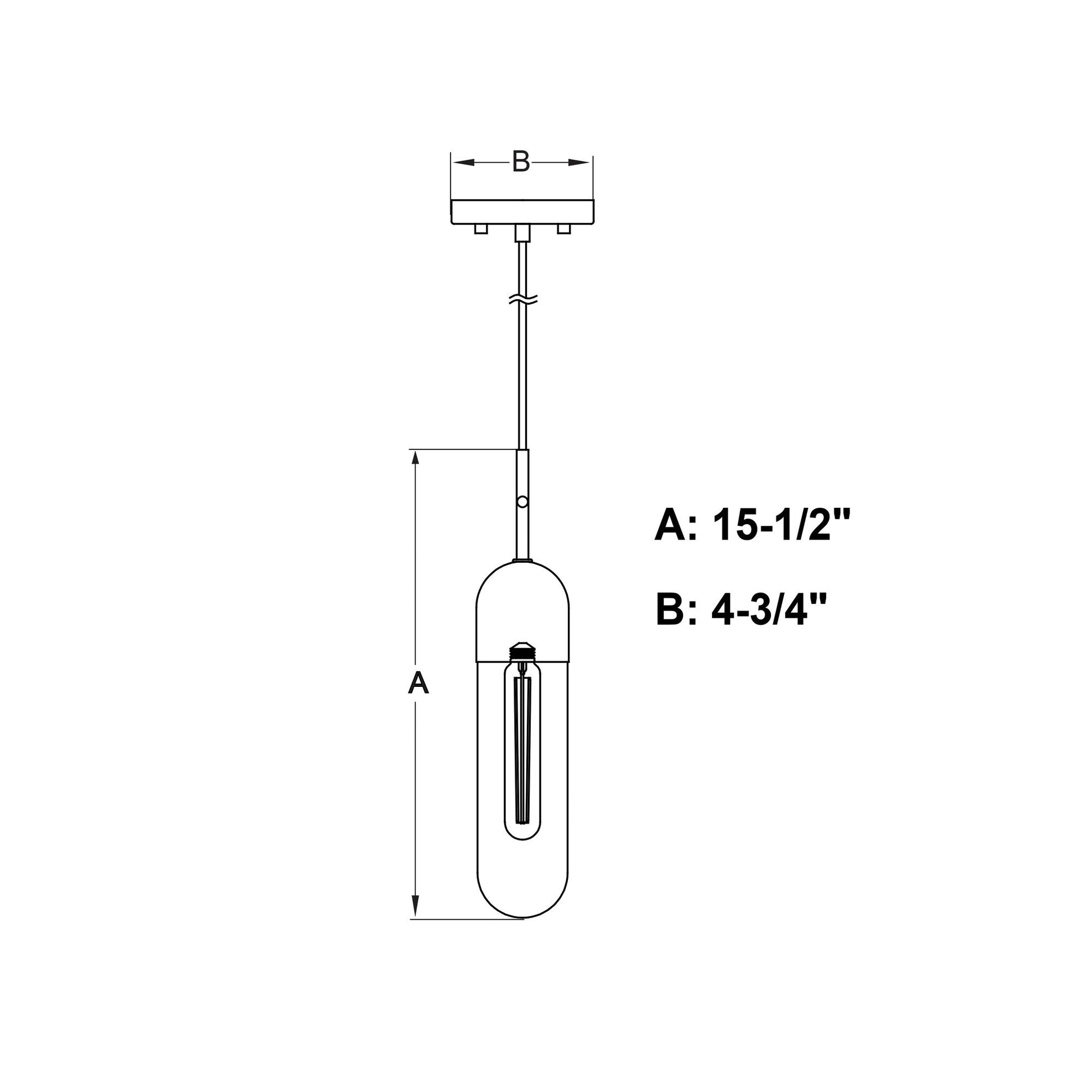 Thalia 4.75 - in. 1 Light Mini Pendant - Orvon Lighting