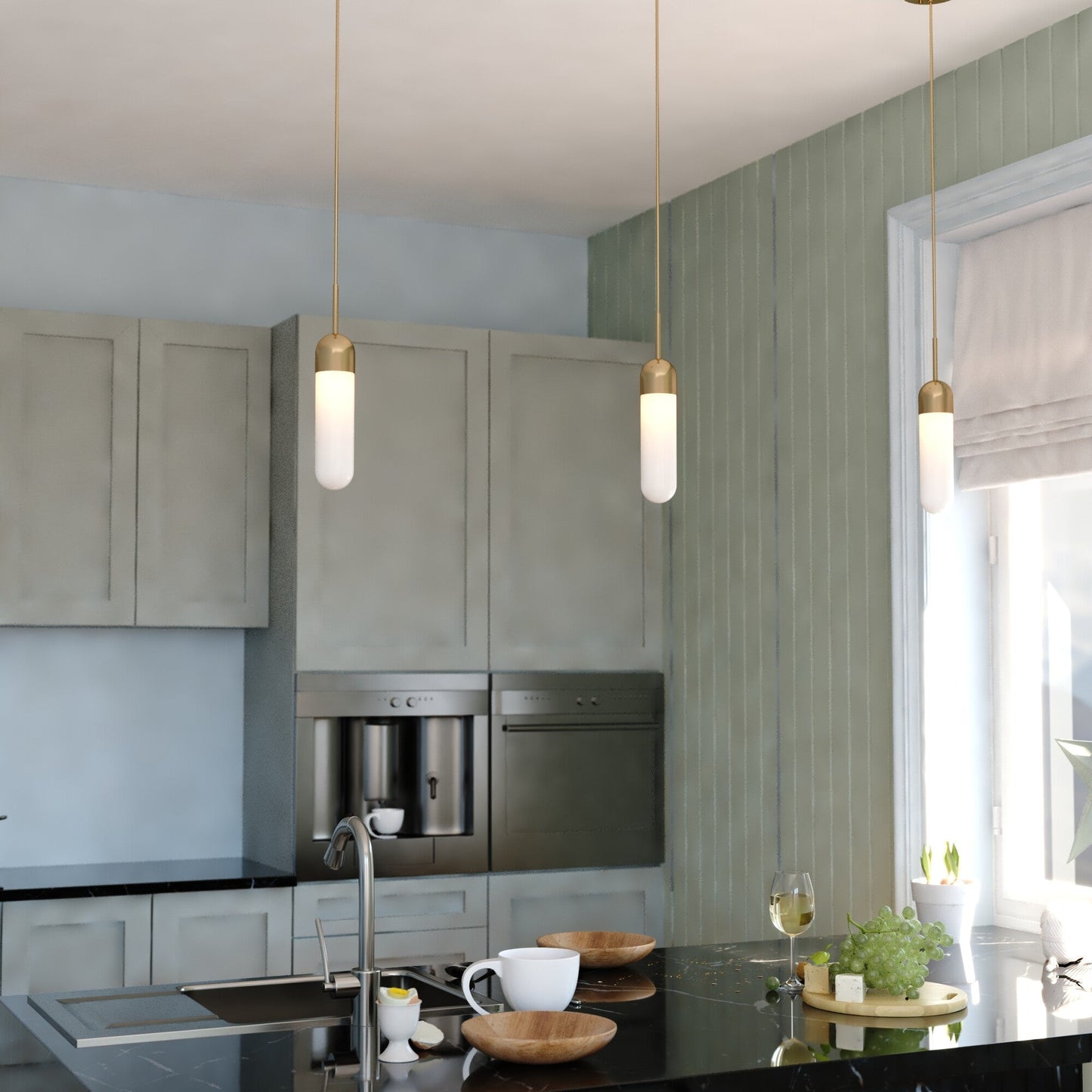 Thalia 4.75 - in. 1 Light Mini Pendant - Orvon Lighting