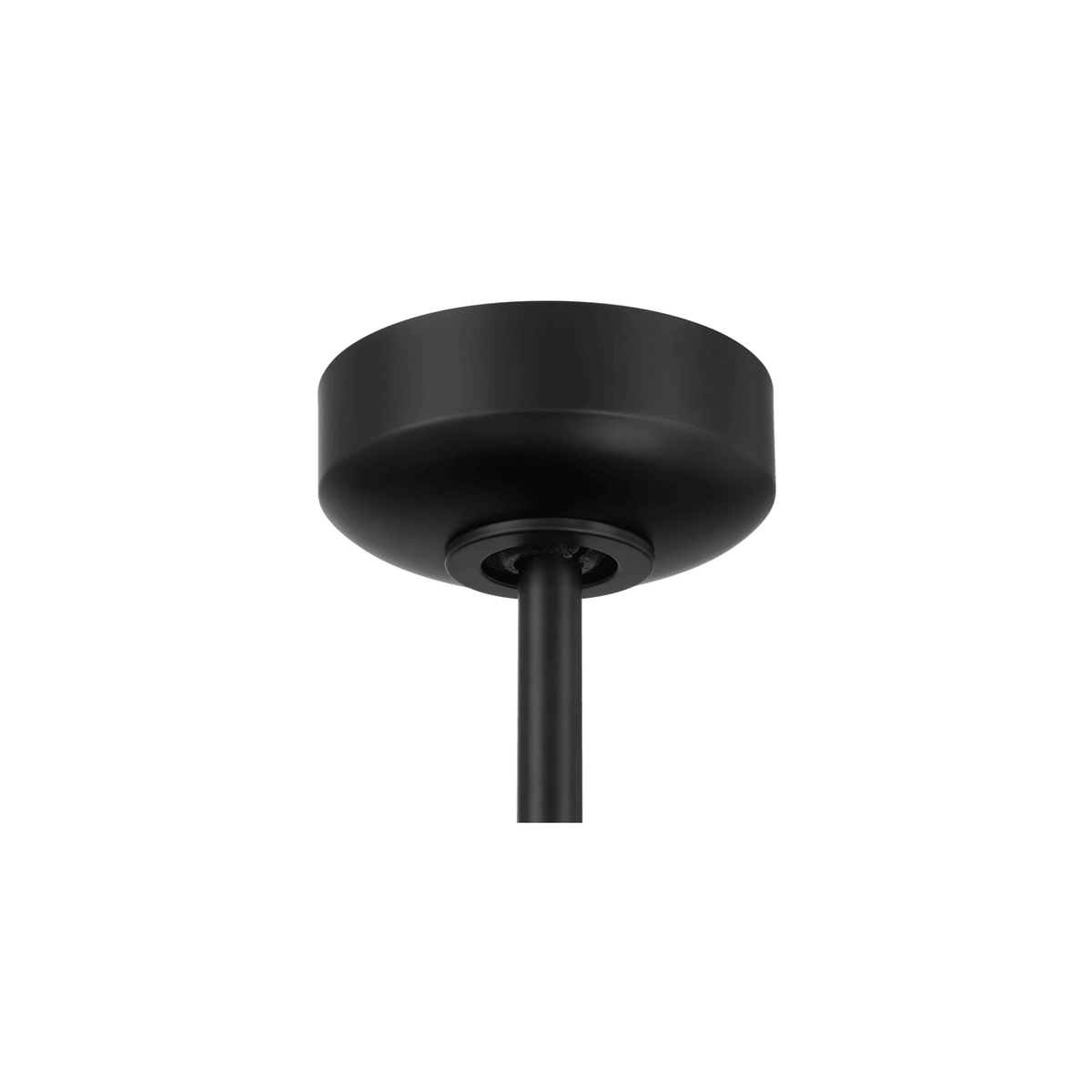 Theiry 52 inch Flat Black/Satin Brass with Flat Black/Black Walnut Blades Ceiling Fan - Orvon Lighting
