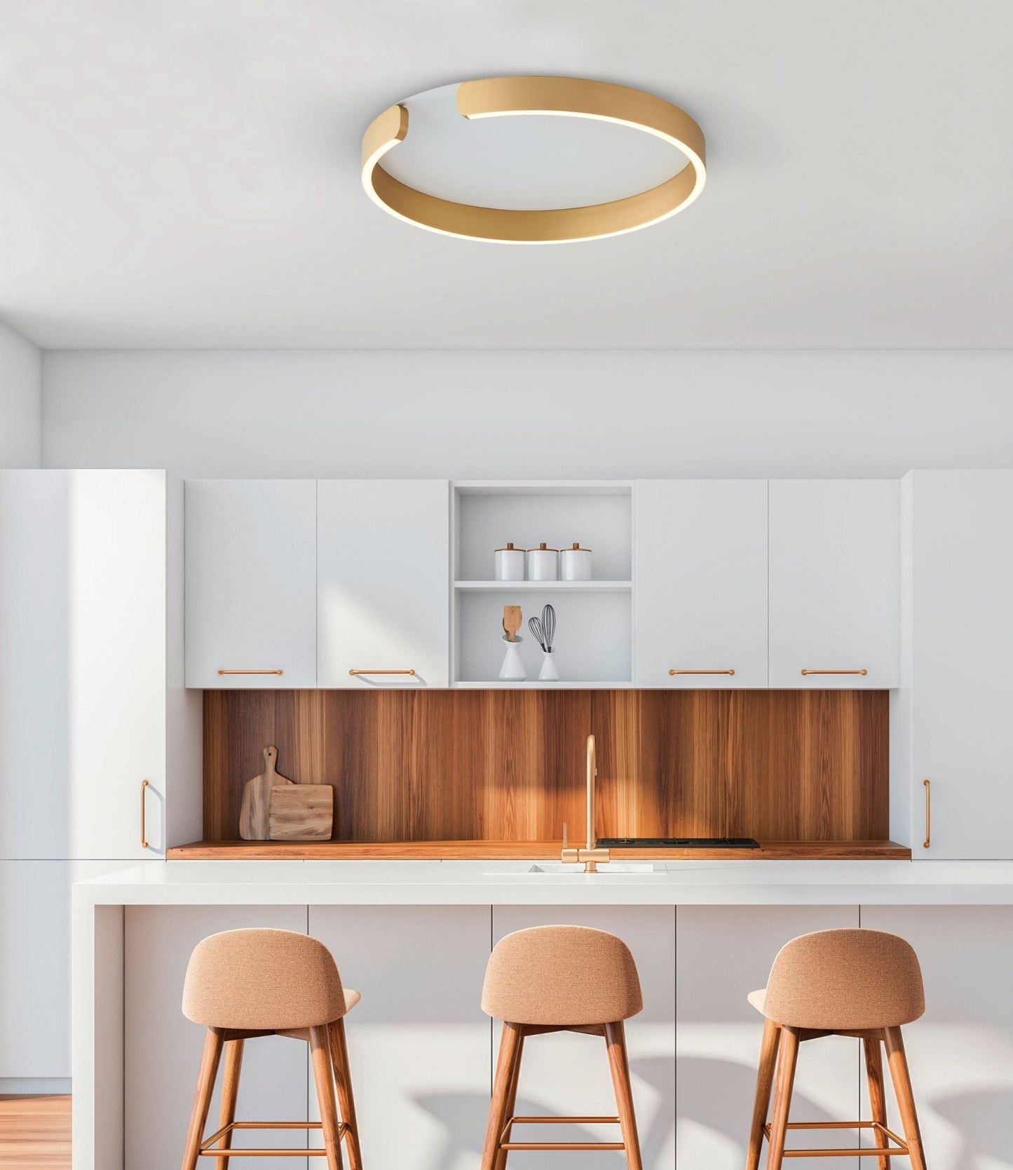 Tokio LED Flush Mount Ceiling Light - Orvon Lighting