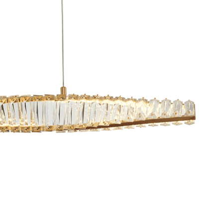 Towson Chandelier Brushed Gold - Orvon Lighting