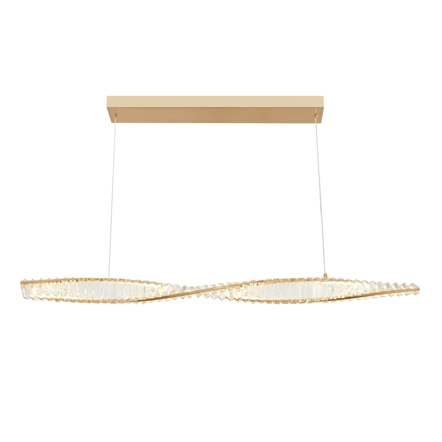 Towson Chandelier Brushed Gold - Orvon Lighting