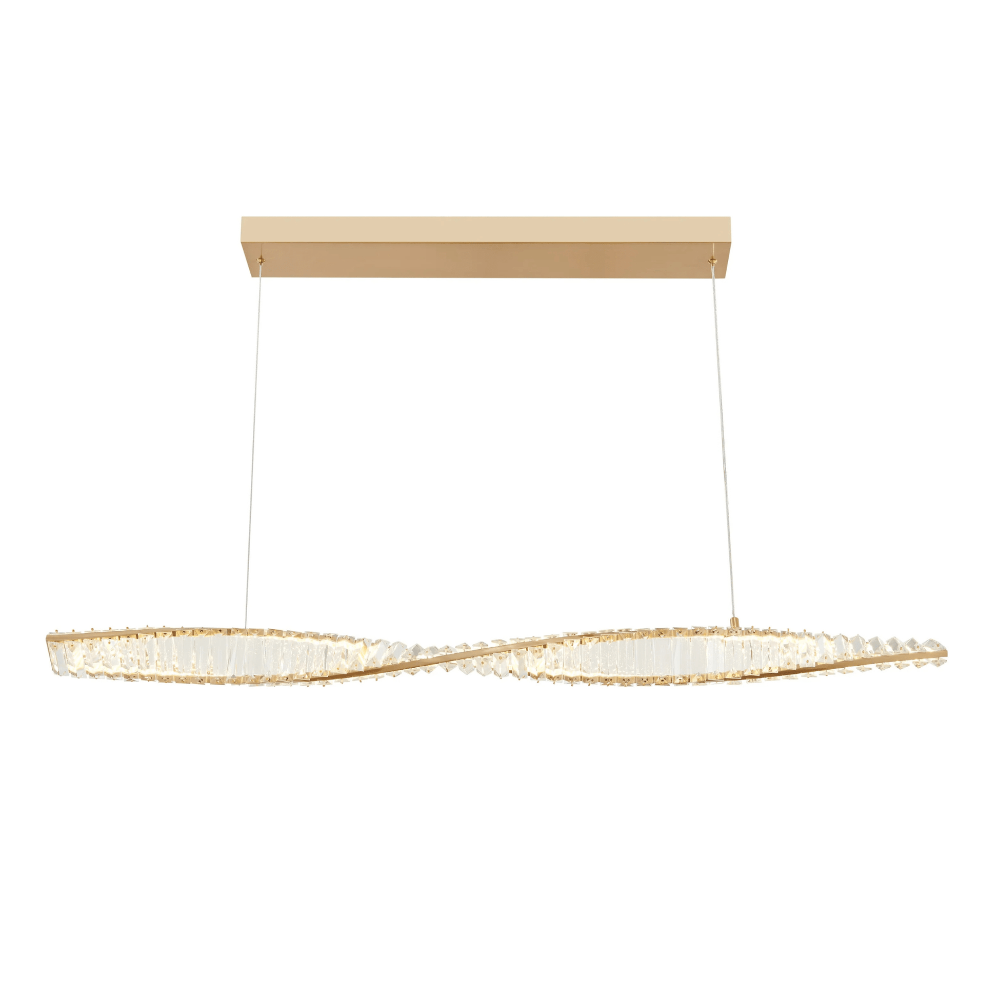 Towson Chandelier Brushed Gold - Orvon Lighting