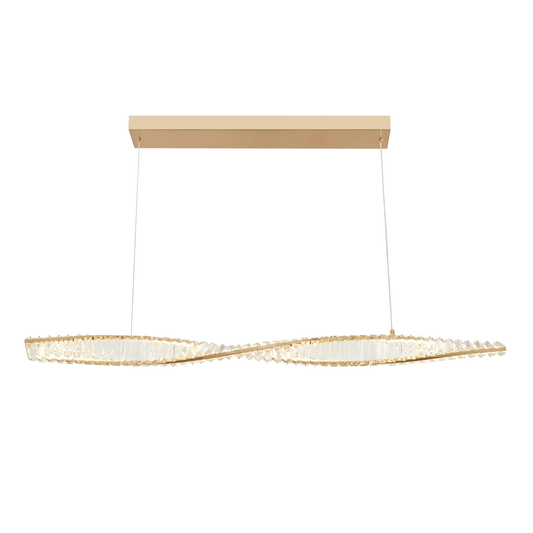 Towson Chandelier Brushed Gold - Orvon Lighting