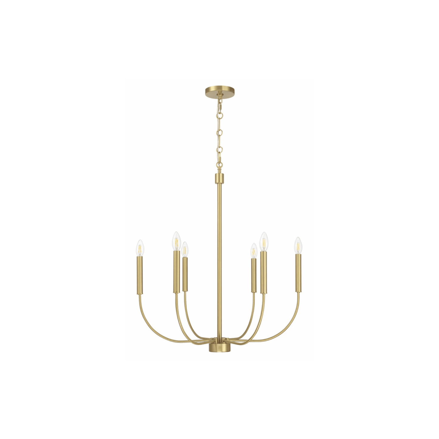 Traci 6 Light Chandelier Ceiling Light - Orvon Lighting
