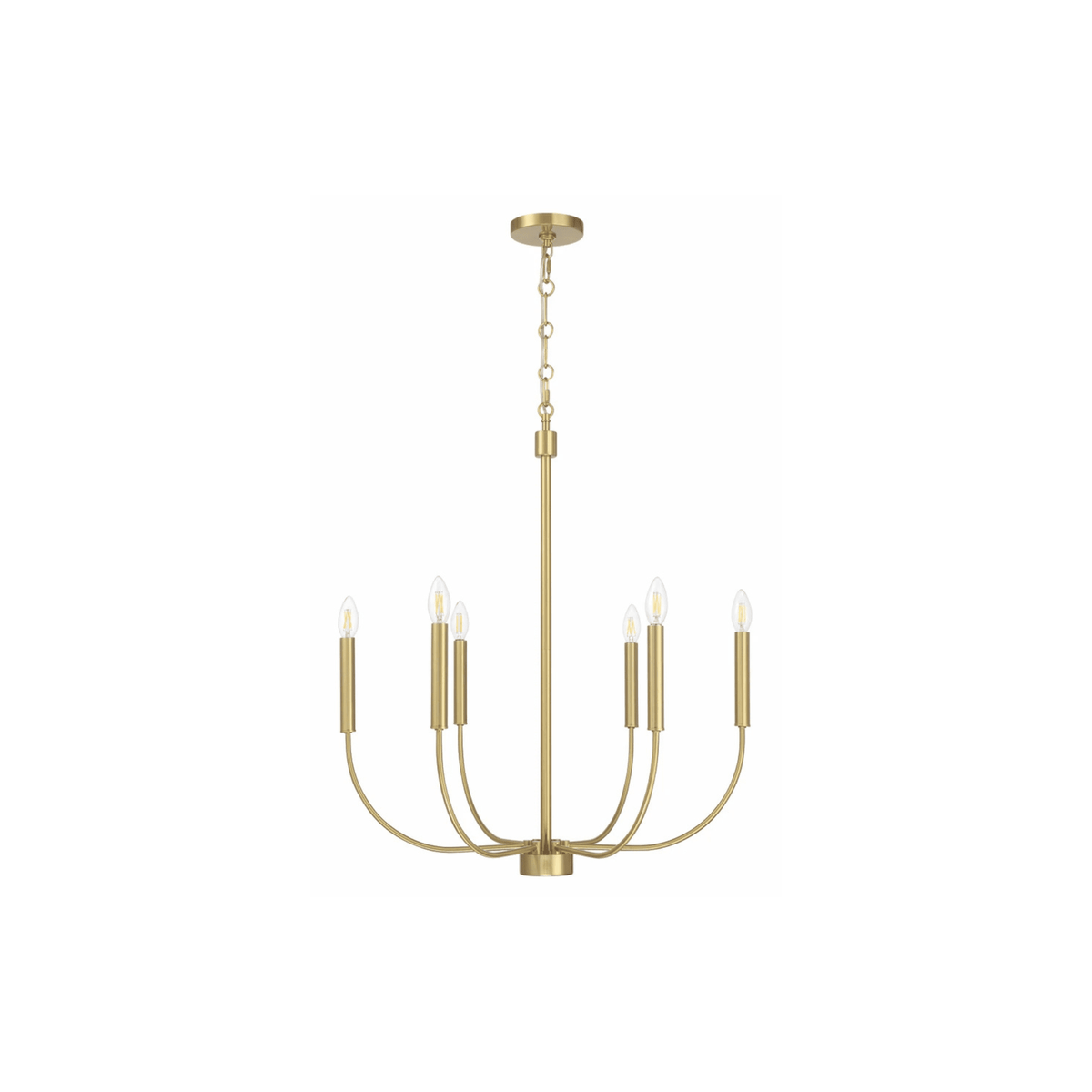 Traci 6 Light Chandelier Ceiling Light - Orvon Lighting