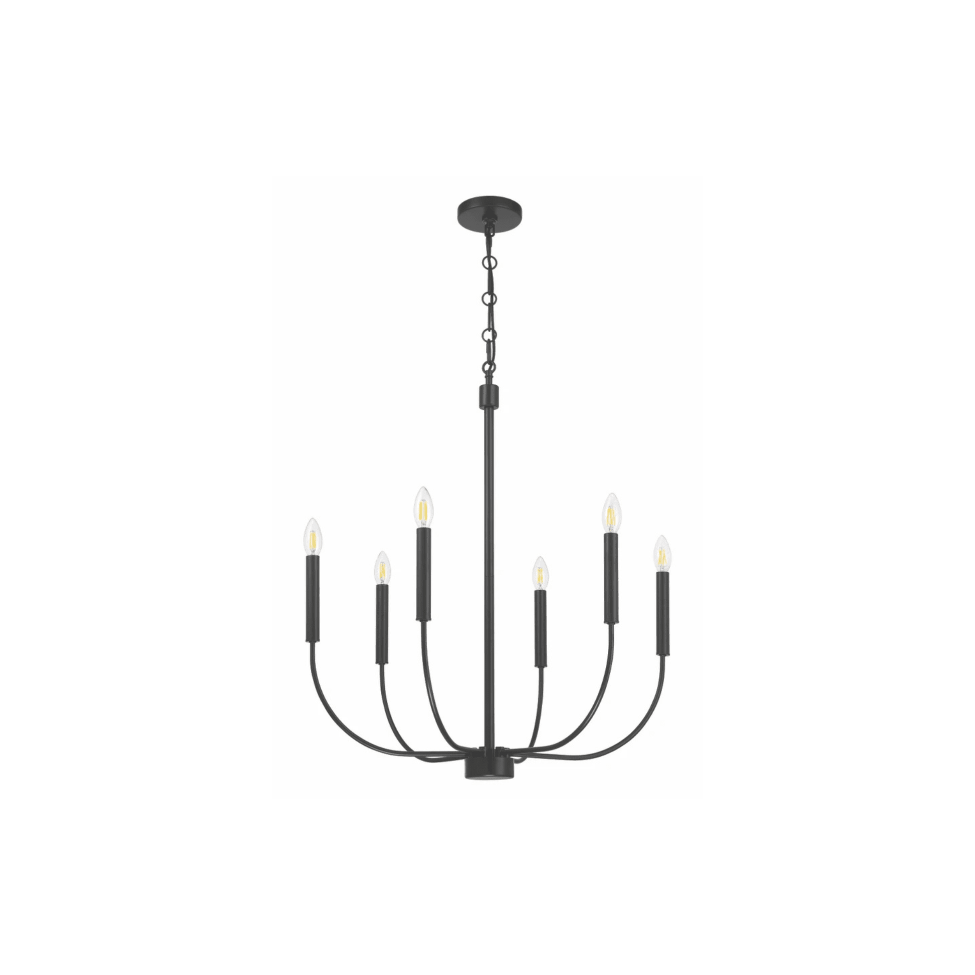Traci 6 Light Chandelier Ceiling Light - Orvon Lighting