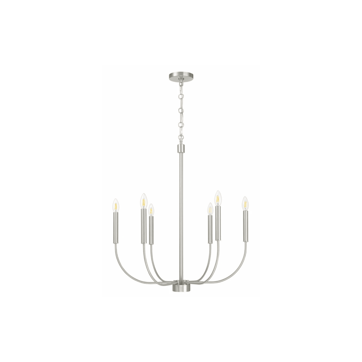 Traci 6 Light Chandelier Ceiling Light - Orvon Lighting