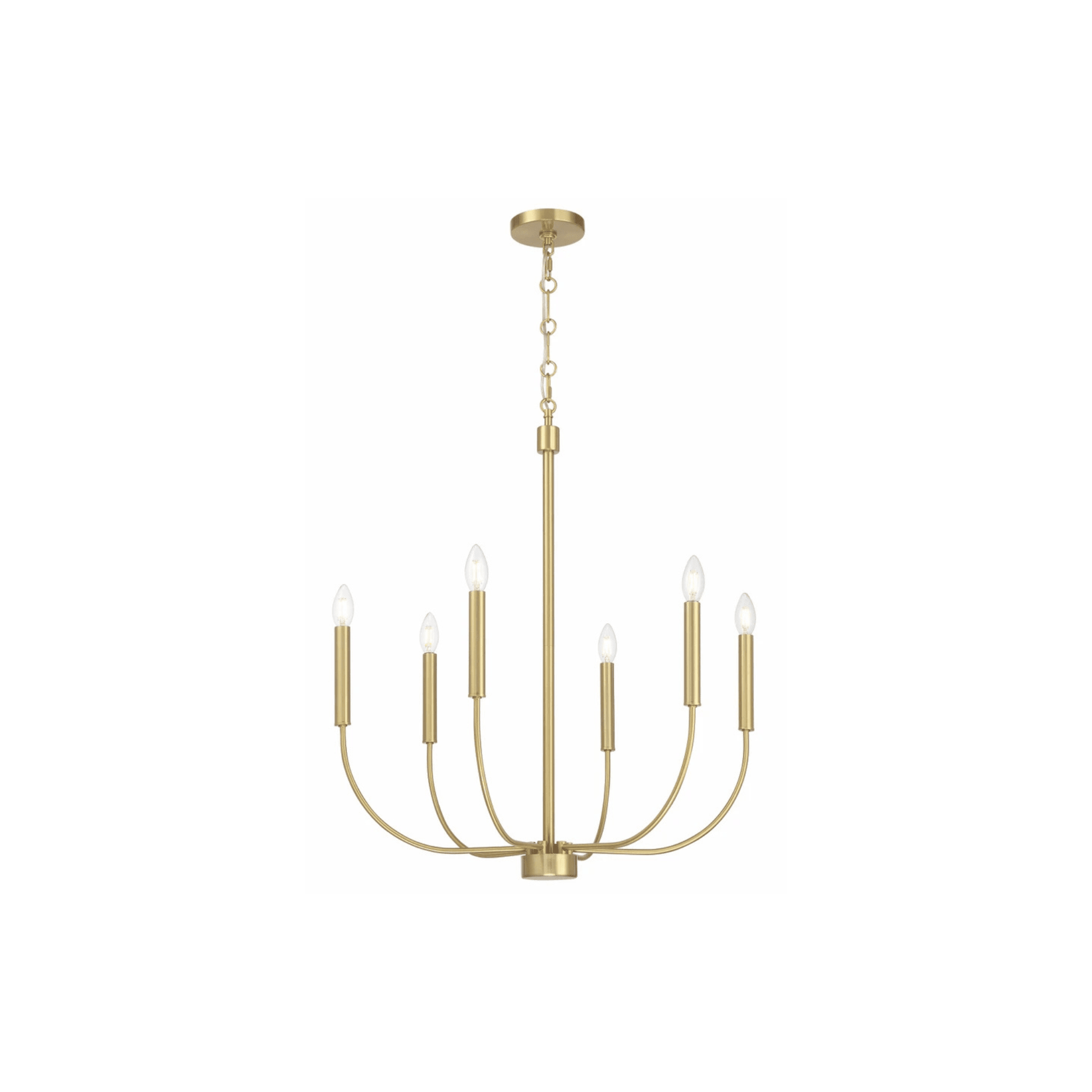 Traci 6 Light Chandelier Ceiling Light - Orvon Lighting