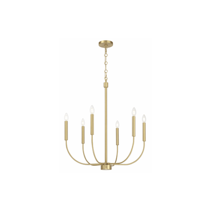 Traci 6 Light Chandelier Ceiling Light - Orvon Lighting