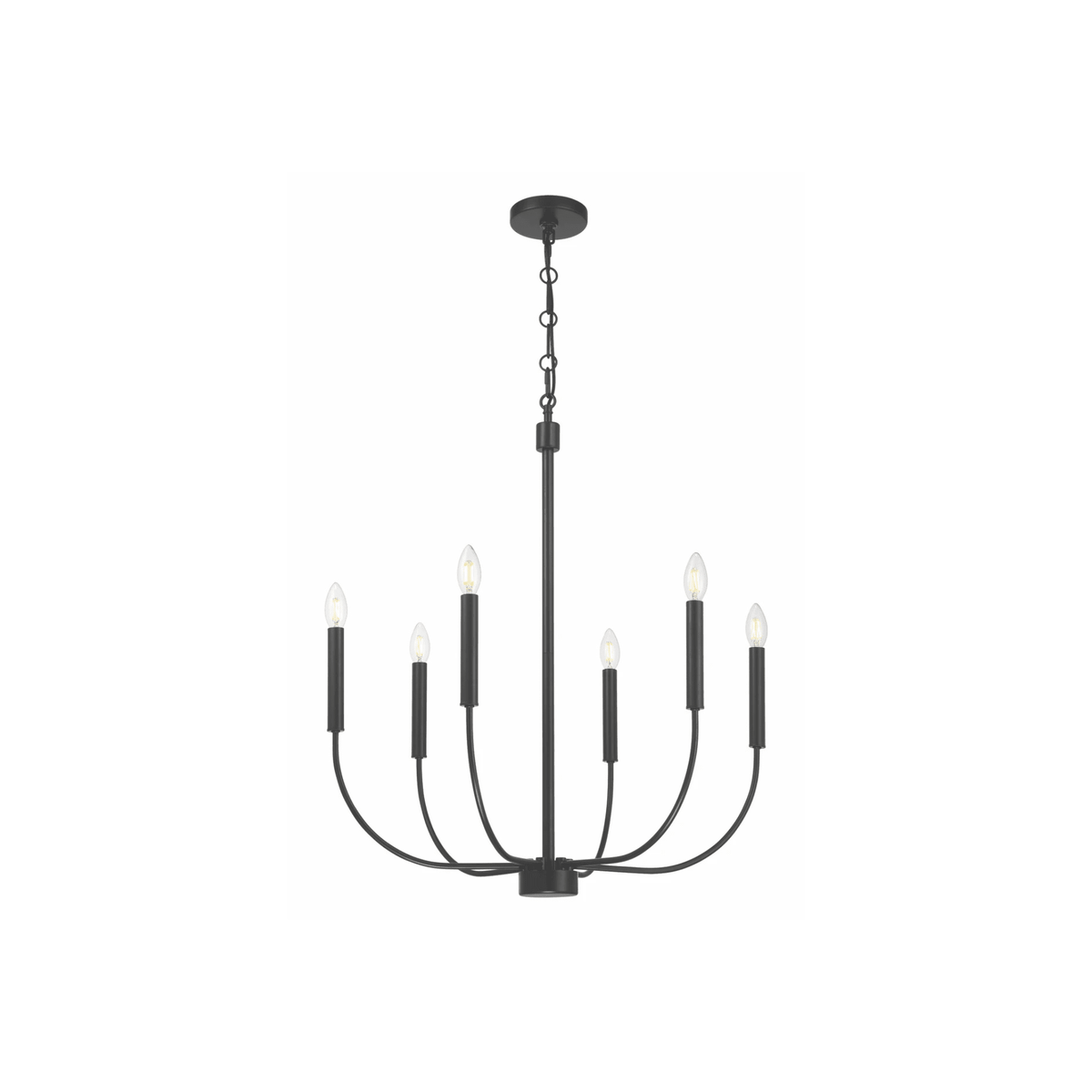 Traci 6 Light Chandelier Ceiling Light - Orvon Lighting