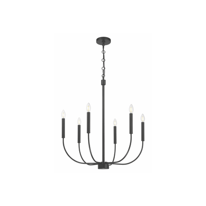 Traci 6 Light Chandelier Ceiling Light - Orvon Lighting