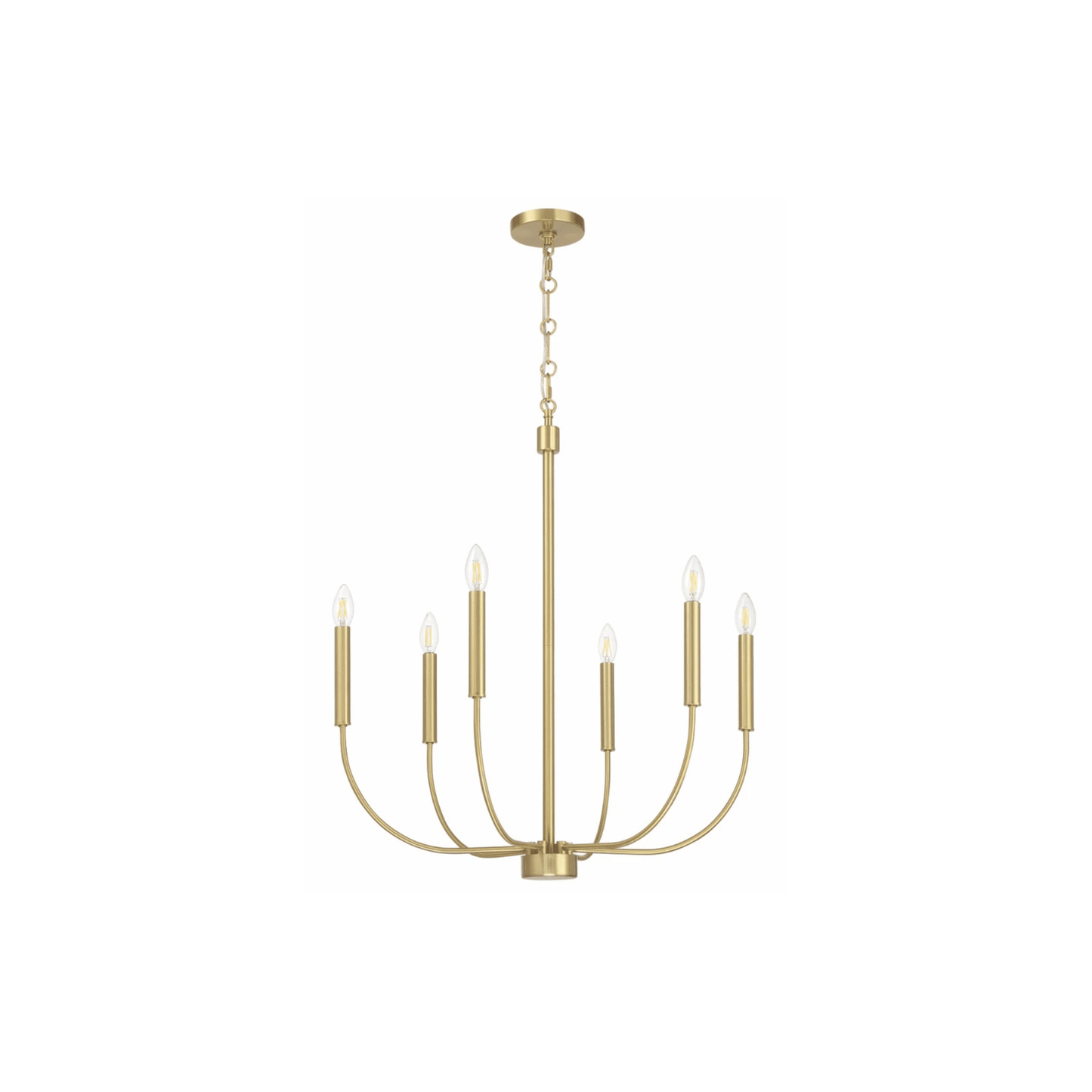 Traci 6 Light Chandelier Ceiling Light - Orvon Lighting