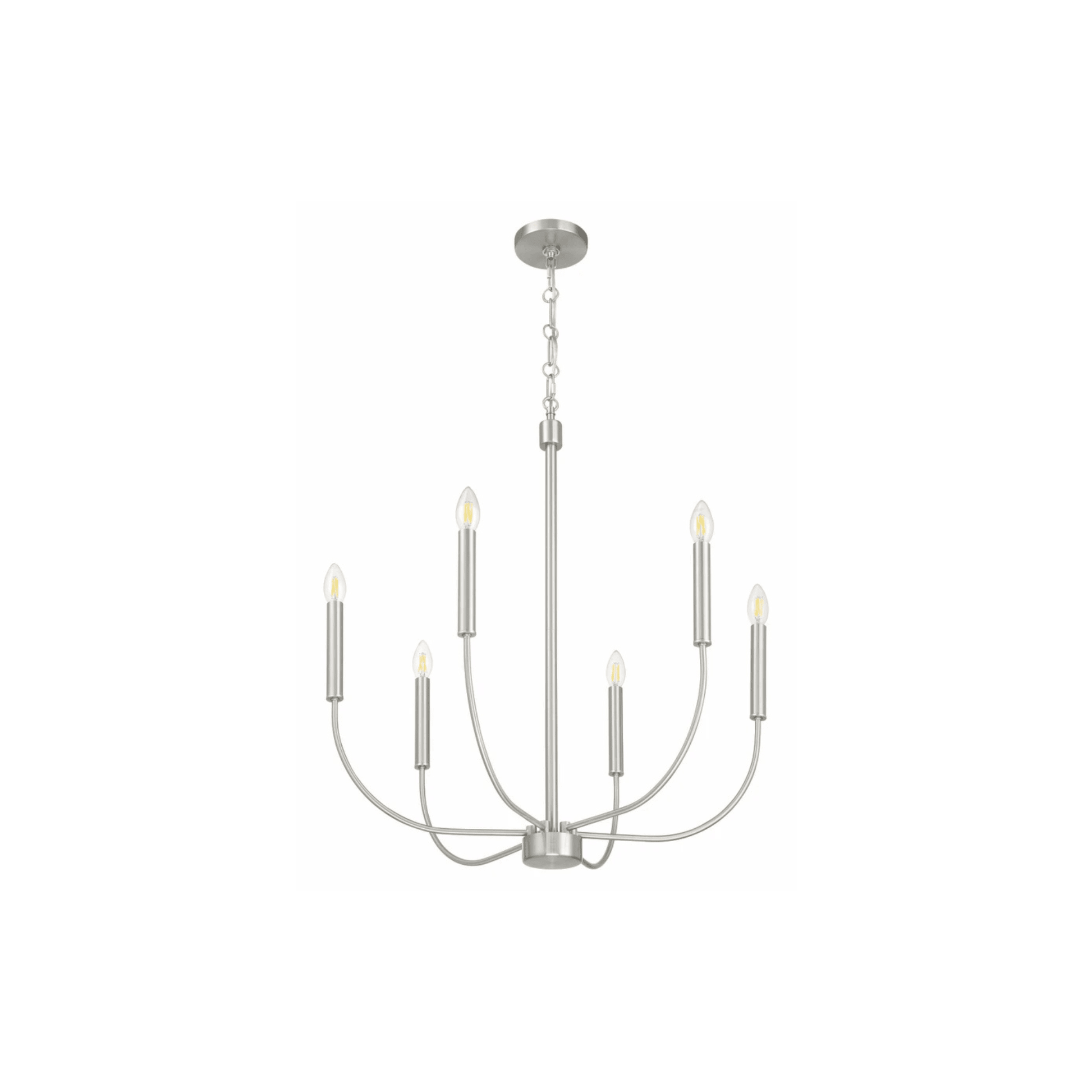 Traci 6 Light Chandelier Ceiling Light - Orvon Lighting