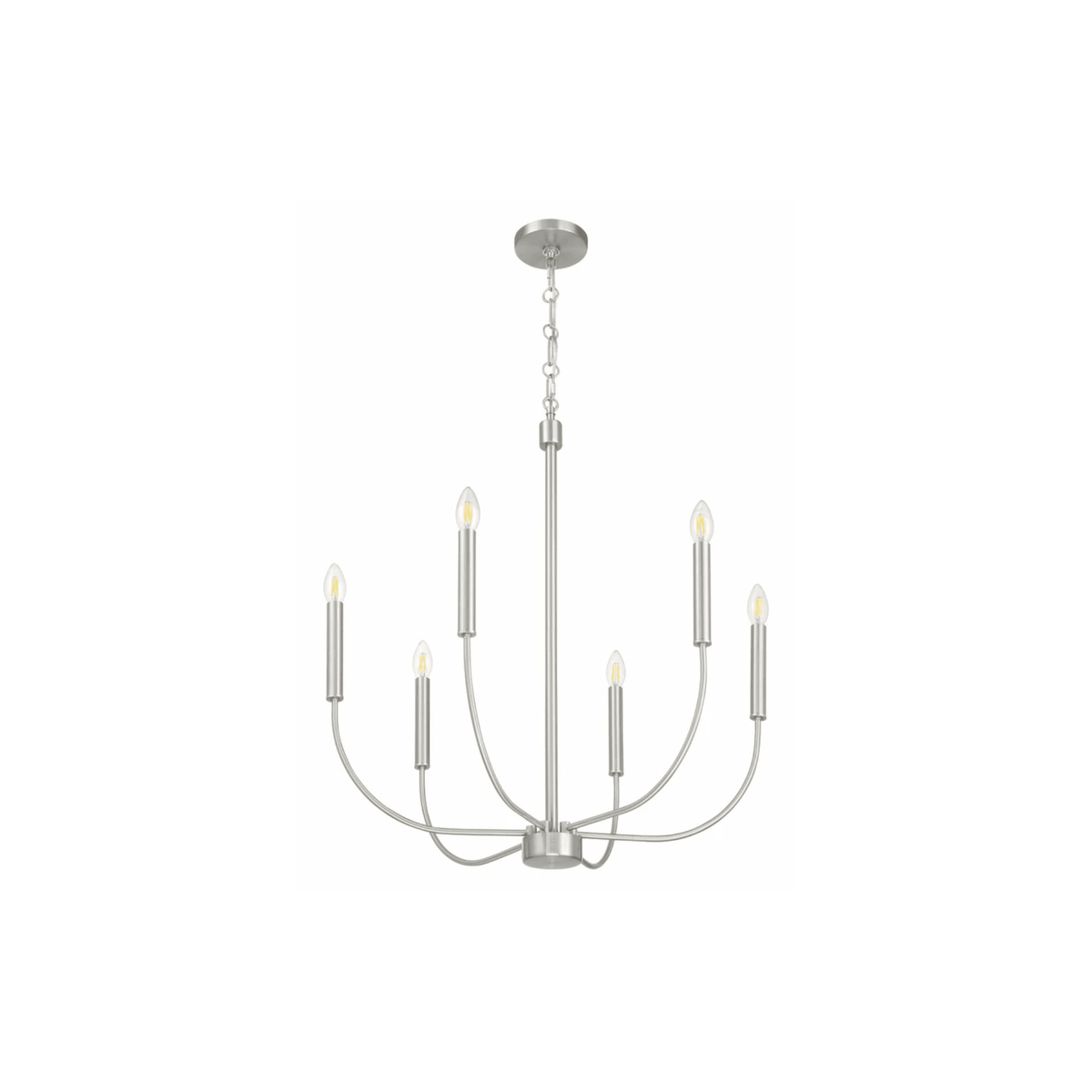 Traci 6 Light Chandelier Ceiling Light - Orvon Lighting