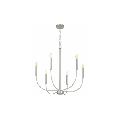 Traci 6 Light Chandelier Ceiling Light - Orvon Lighting