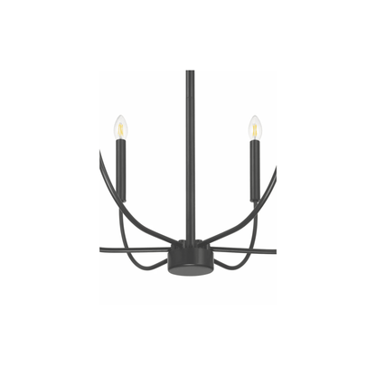 Traci 6 Light Chandelier Ceiling Light - Orvon Lighting