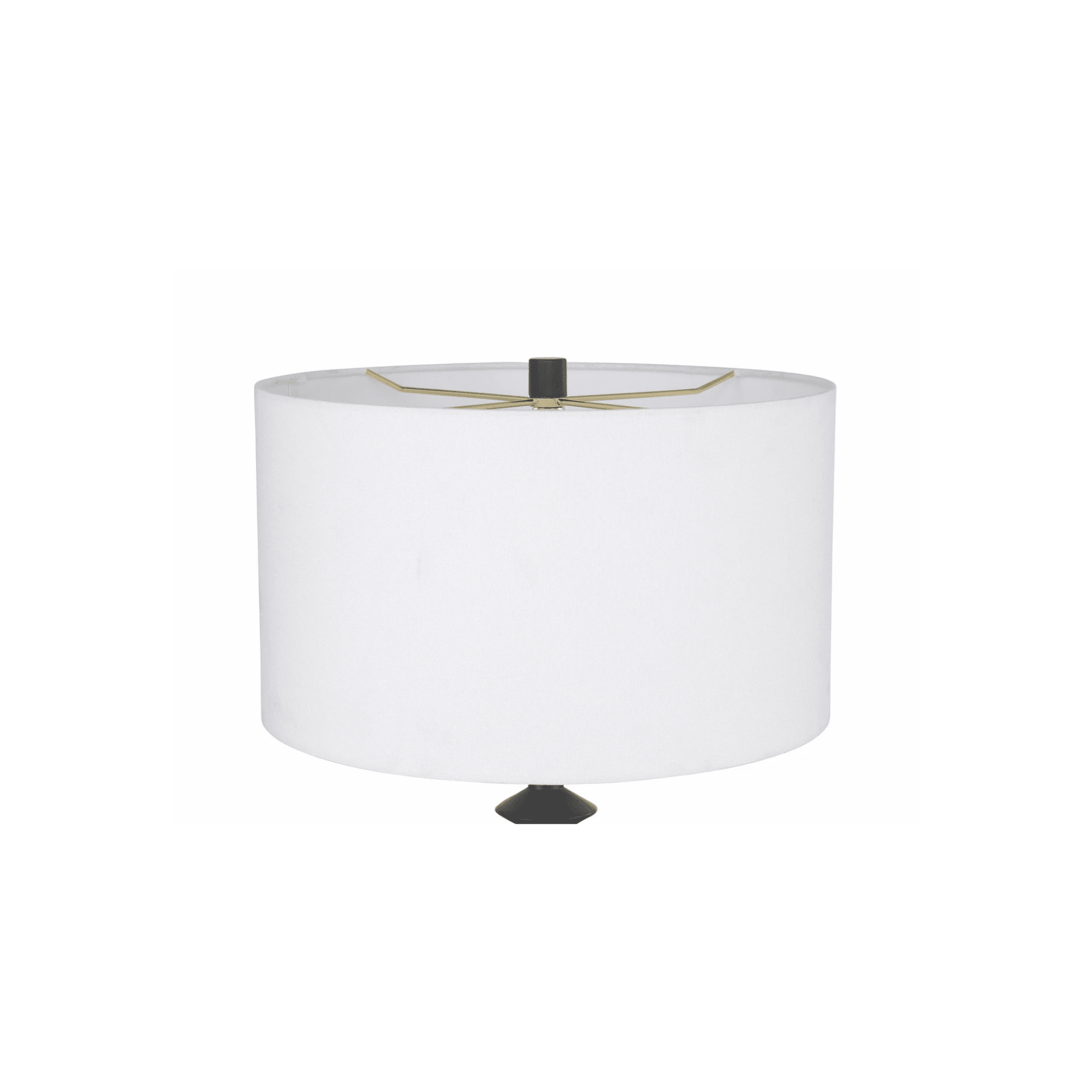 Travis 1 Light Table Lamp in Dark Wood - Orvon Lighting