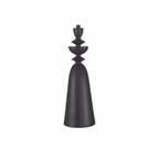 Travis 1 Light Table Lamp in Dark Wood - Orvon Lighting