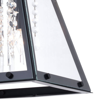 Tremont 15 in. W 4 Light Pendant Matte Black - Orvon Lighting