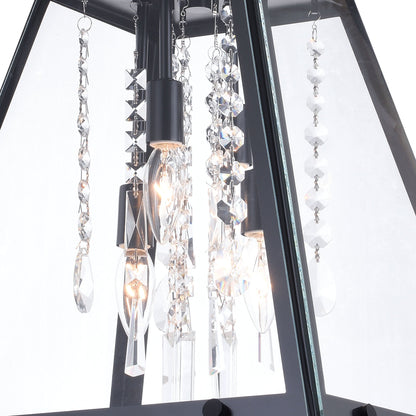 Tremont 15 in. W 4 Light Pendant Matte Black - Orvon Lighting