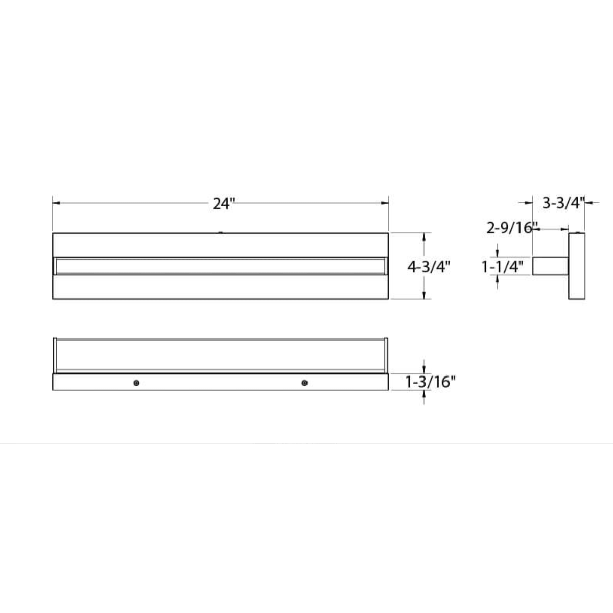 Vanity Linear Adjustable on Octo Jbox - Orvon Lighting