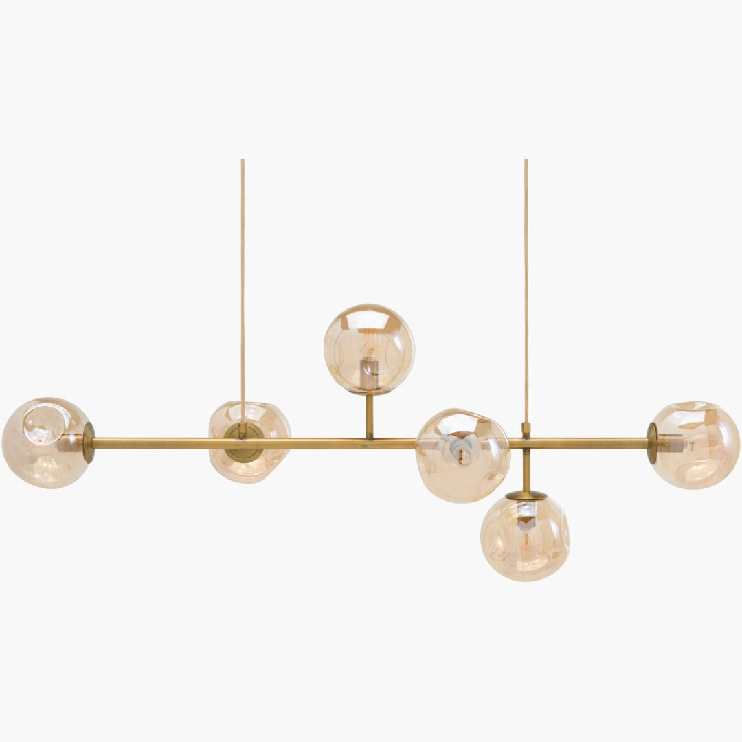 Surya Verdara 47" L × 18" W Chandelier – Default Title