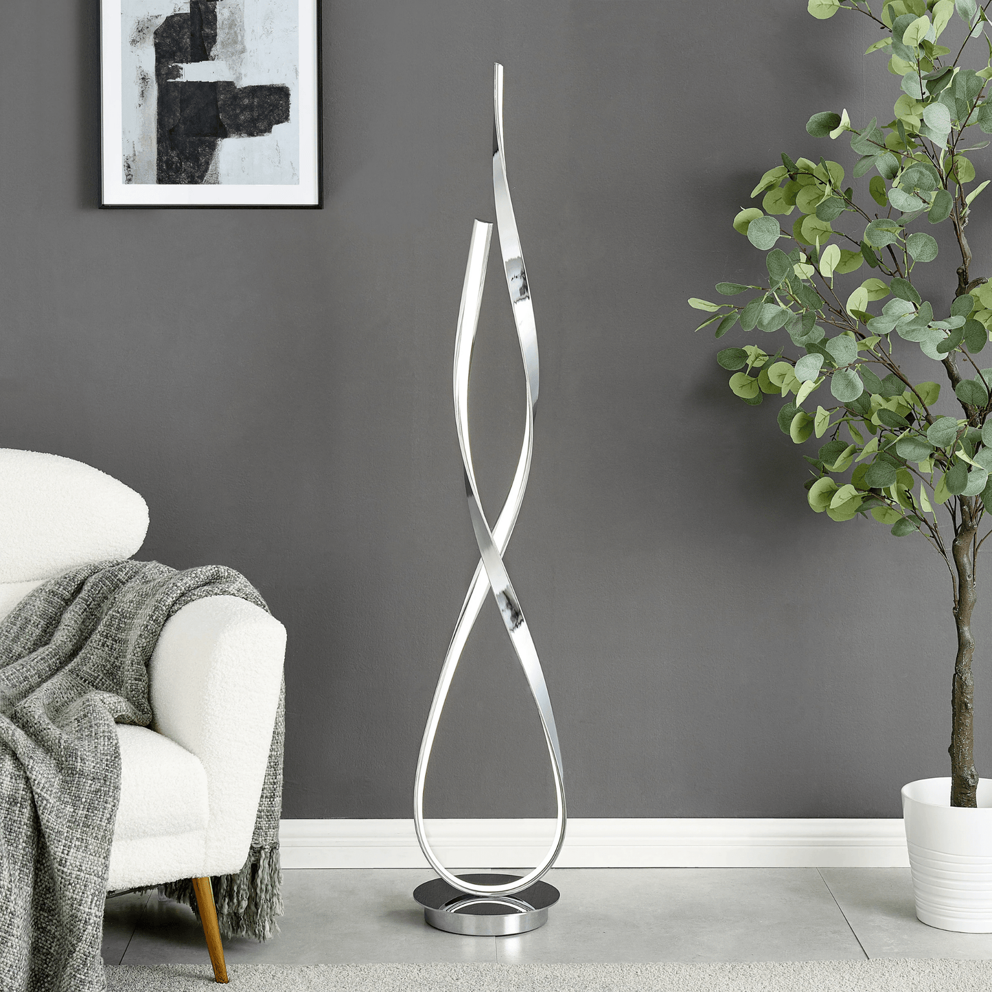 Vienna LED 55" Tall Floor Lamp FL - 001 - C - Orvon Lighting