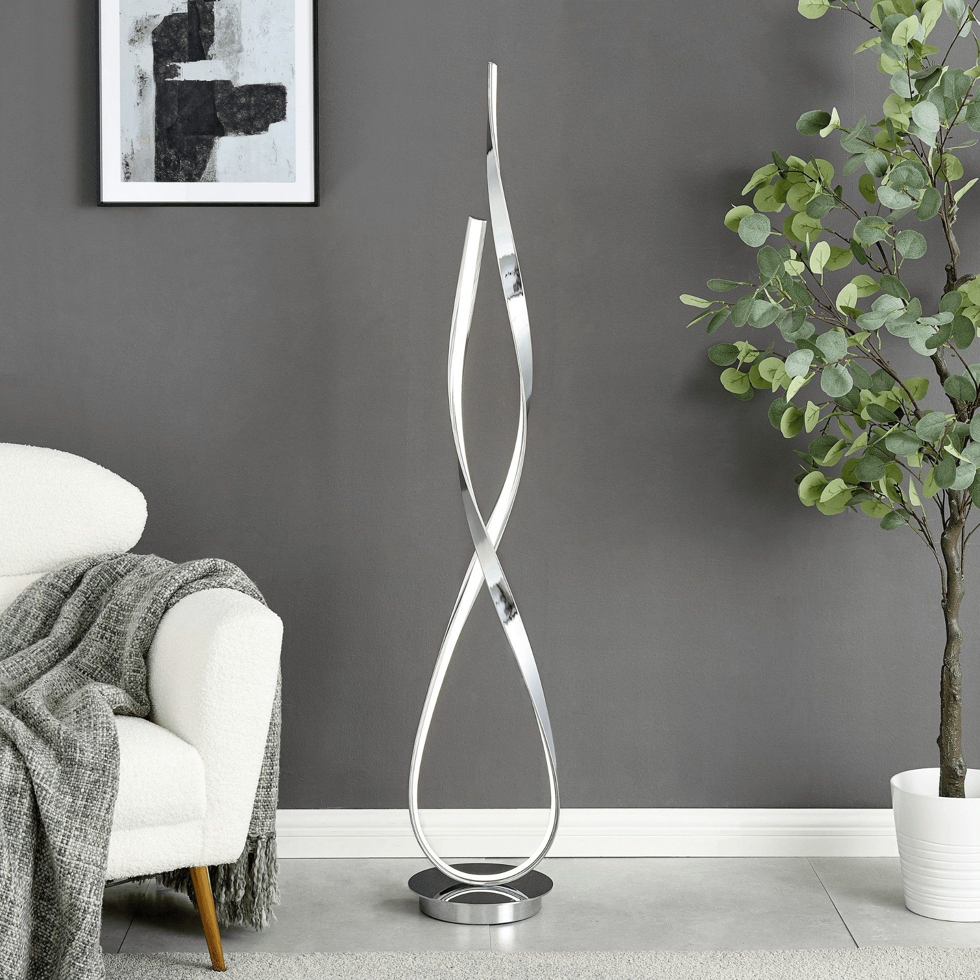Vienna LED 55" Tall Floor Lamp FL - 001 - C - Orvon Lighting