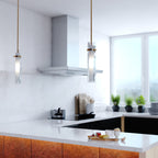 Vilo 4.5 - in. 1 Light Mini Pendant Golden Brass - Orvon Lighting