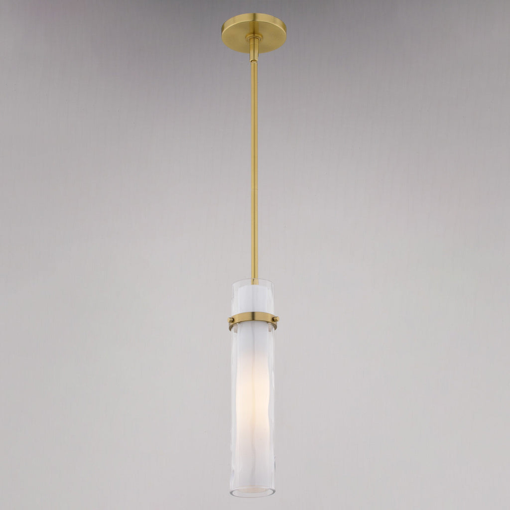 Vilo 4.5 - in. 1 Light Mini Pendant Golden Brass - Orvon Lighting