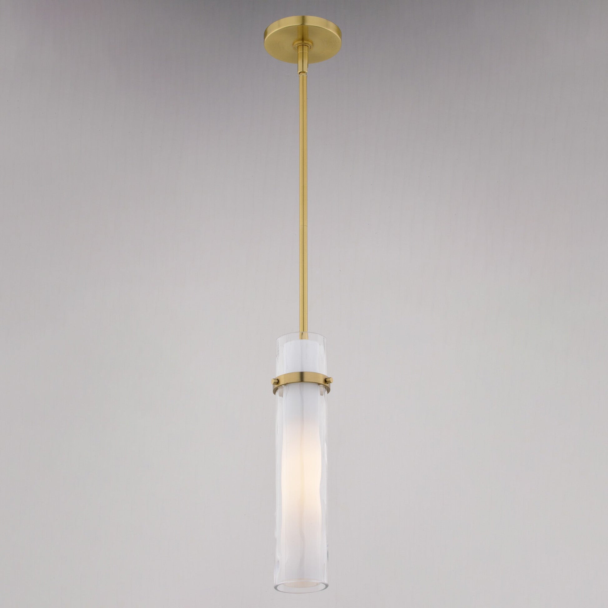 Vilo 4.5 - in. 1 Light Mini Pendant Golden Brass - Orvon Lighting