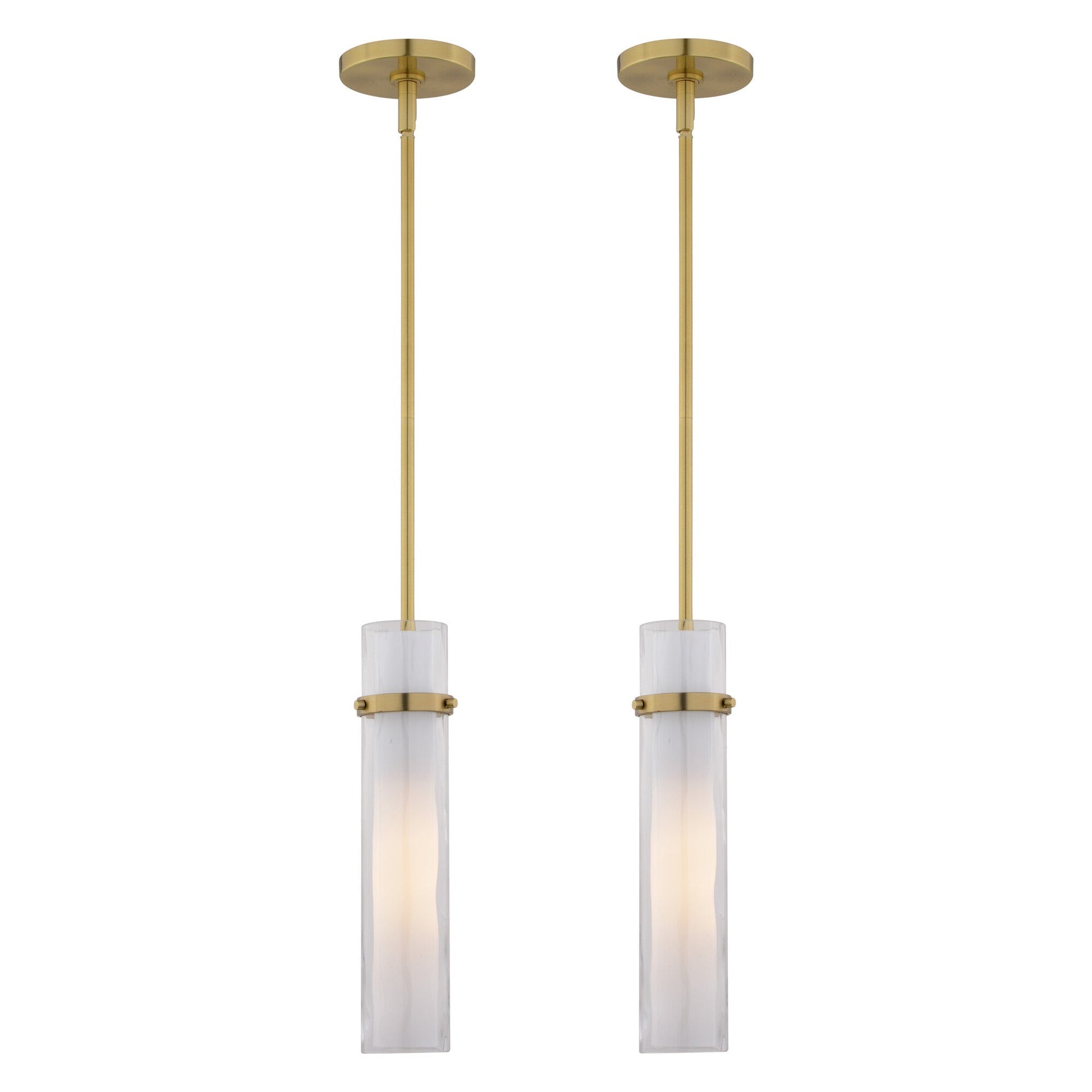 Vilo 4.5 - in. 1 Light Mini Pendant Golden Brass - Orvon Lighting