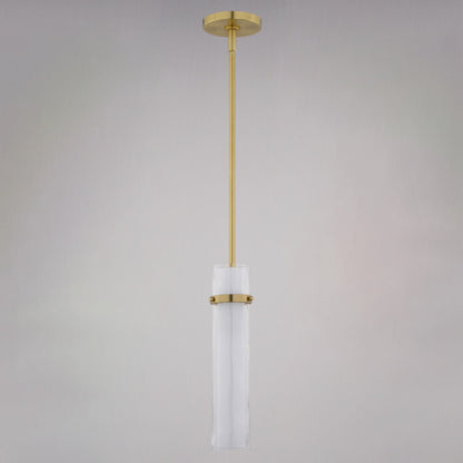 Vilo 4.5 - in. 1 Light Mini Pendant Golden Brass - Orvon Lighting