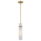 Vilo 4.5 - in. 1 Light Mini Pendant Golden Brass - Orvon Lighting