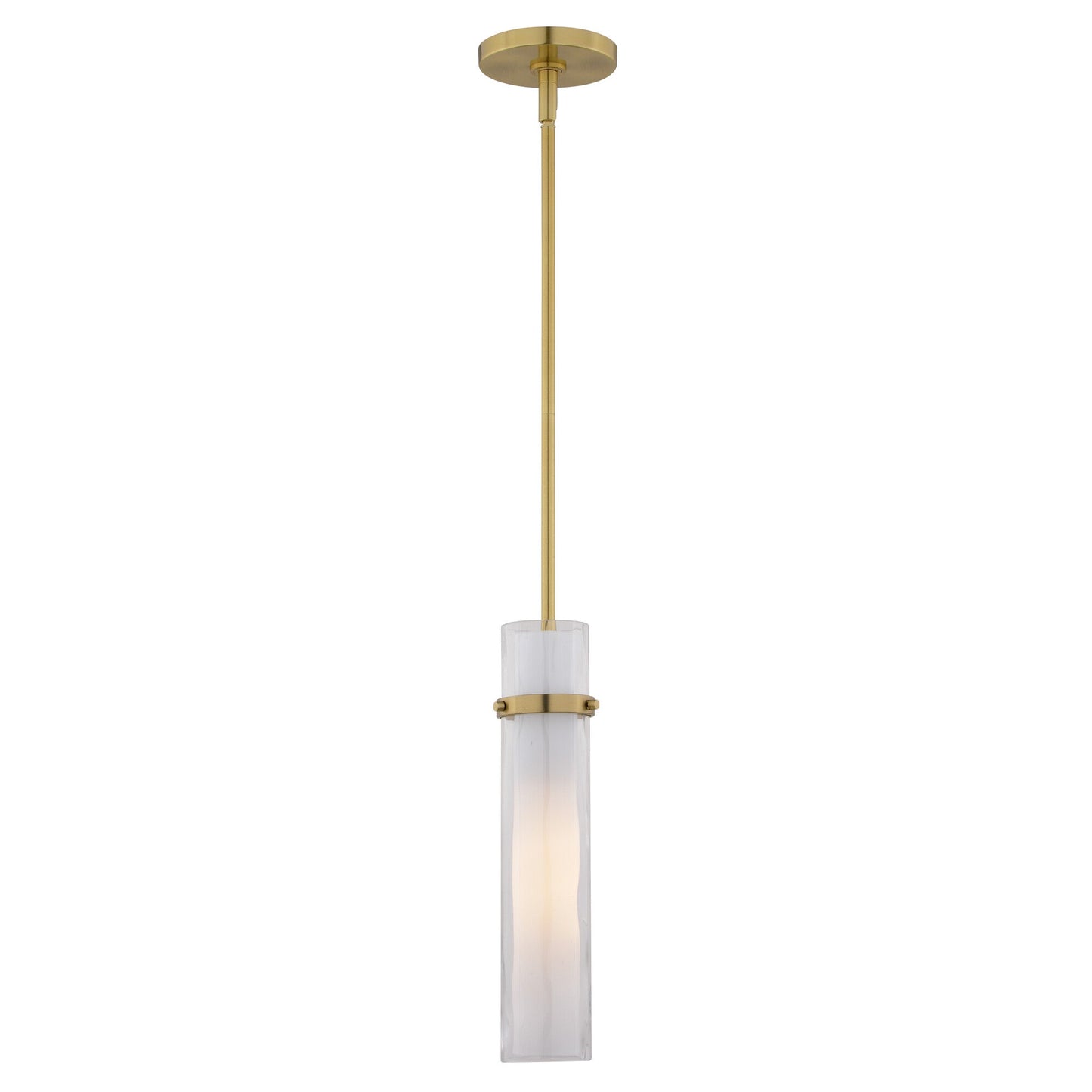 Vilo 4.5 - in. 1 Light Mini Pendant Golden Brass - Orvon Lighting